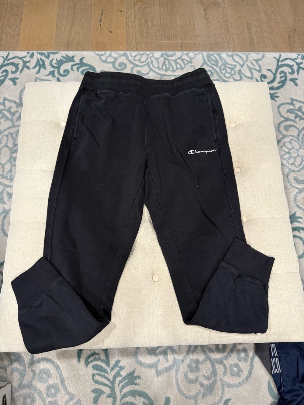Champion Ne s Black Fleece Jogger Pants